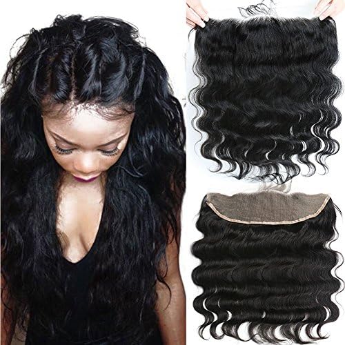 Sunday Hair 7A Lace Frontal Closure 13x4 Body Wave Ear To Ear Full Lace Frontal With Baby Hair Virgin Human Hair 14inch
