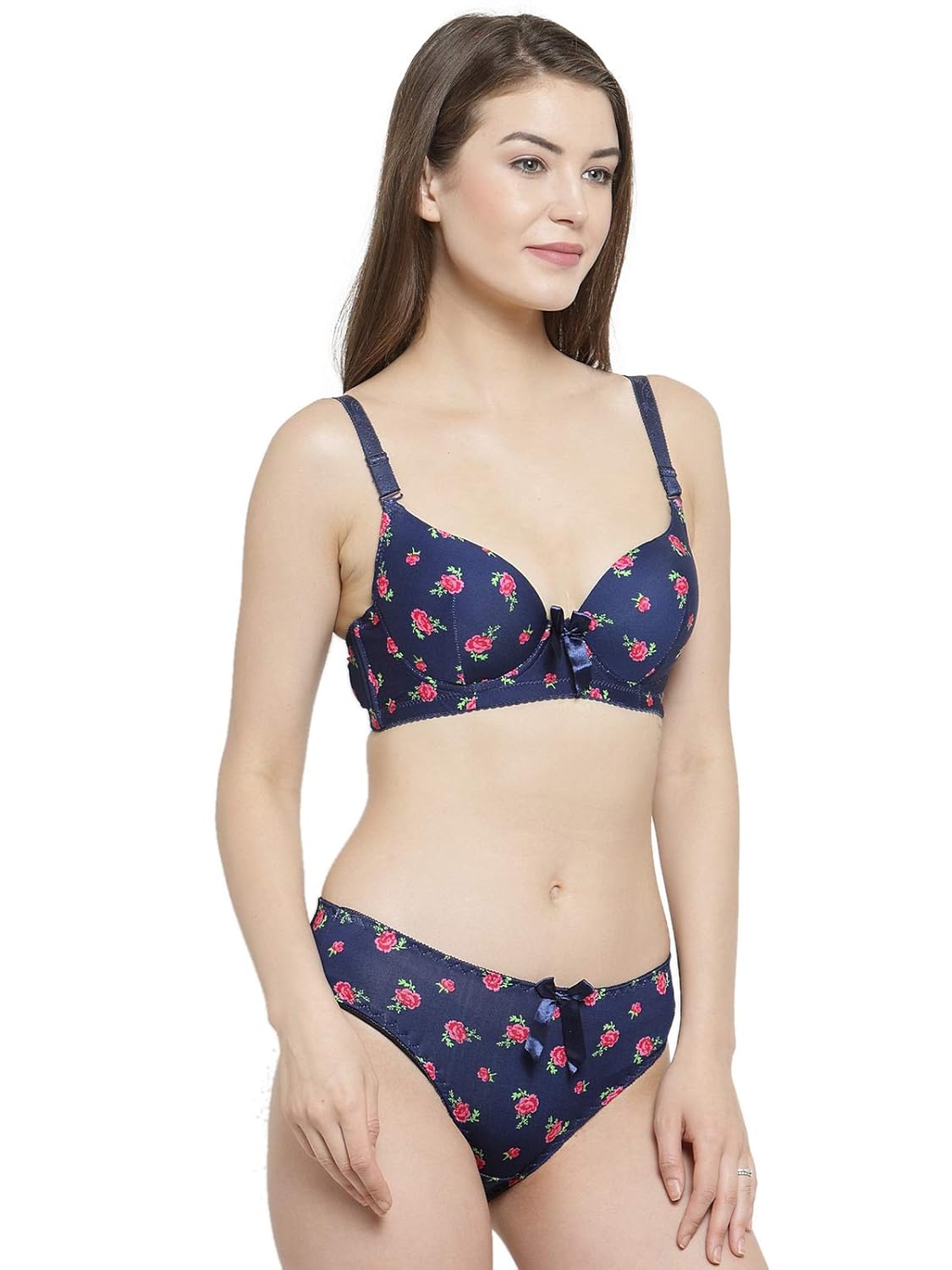 printed bra panty set