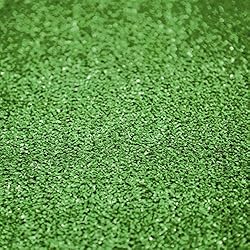 Ottomanson Waterproof Solid Grass Design
