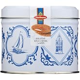 Daelmans Caramel Stroopwafels, Kosher Dairy - 8.11 Oz Gift Tin (Pack of 1) | Waffle Cookies, Sweet Snack for Coffee &amp; Tea, Authentic Soft Toasted Dutch Waffles, Made with Cinnamon, Bourbon Vanilla