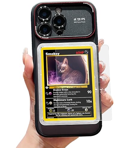Amazon.com: DIY Card/Photo Display Phone Case for iPhone | TCG/Picture  Display Top Loaders & Sleeves