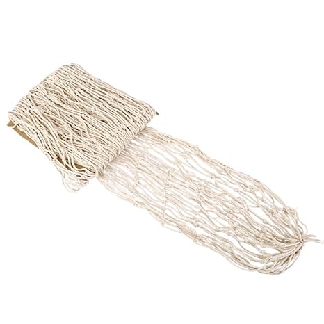 ROSENICE Nautischen Fischernetz Hängende Luau Partei Wand Dekoration (Beige)