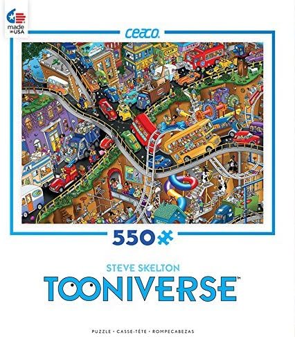 Ceaco Tooniverse - Moving Parts Puzzle (550 Piece) by Ceaco