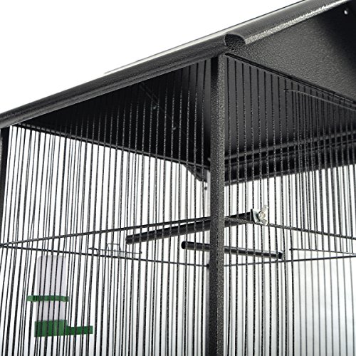PETSJOY 61" Large Bird Cage Parrot Cage for African Grey Senegal