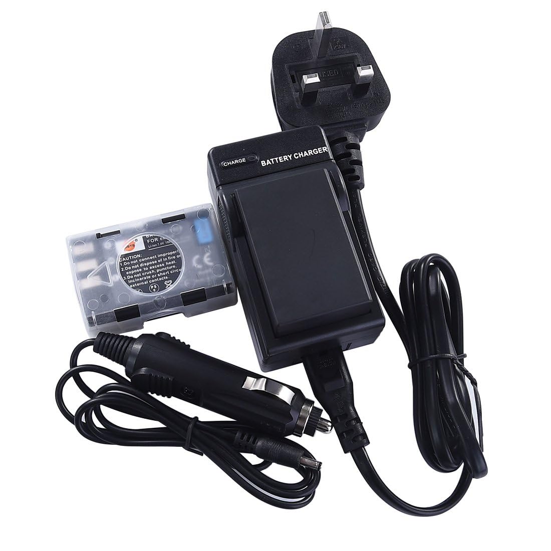 DSTE® 2x EN-EL9 Rechargeable Li-ion Battery + DC15U Travel and Car Charger Adapter for Nikon D40 D40x D60 D3000 D5000 Digital Camera as Nikon ENEL9 EN-EL9A