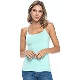 Natural Uniforms Women's Camisole Tank Top-Breathable Cotton Stretch