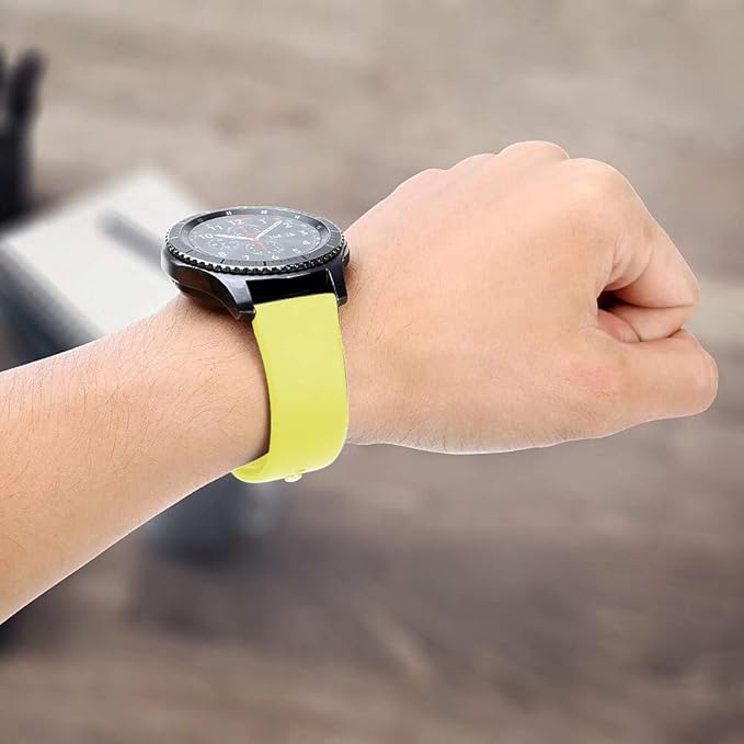 XiangMi - Correa de Silicona para Reloj Samsung Gear S3, 18 mm, 20 ...