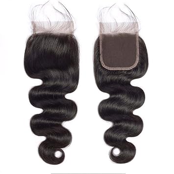 Amazon Com Hair Body Wave 3 Bundles With Closure Peruvian Hair