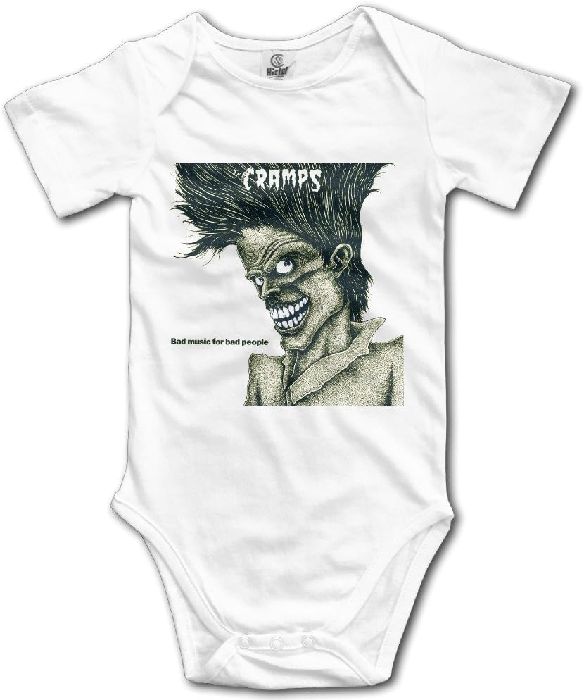 Comfortable Cool The Cramps Bad Music For Bad People Baby Girls&boys Baby Onesies