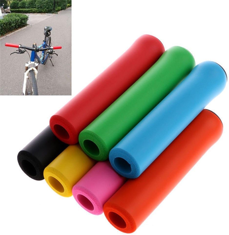 Sinwo Bicycle Ultraight High Density Foam Silicone Sponge Handlebar Grip Bicycle Bike Cycling Handlebar Grip