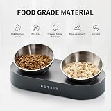 PETKIT Double Stainless Steel Cat Bowls Replacement Bowls 2 Pack view 5