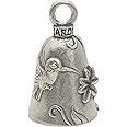 Guardian Bell Hummingbird Good Luck Bell w/Keyring & Black Velvet Gift Bag | Motorcycle Bell | Lead-Free Pewter | Good Luck Gift to Friends & Family | Bike Bell | Made in USA