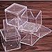 24 Pack Small Clear Acrylic Candy Boxes Cube Case 2x2x2 Inches Transparent Acrylic Favor Boxes for Mini Macarons by Fulemay