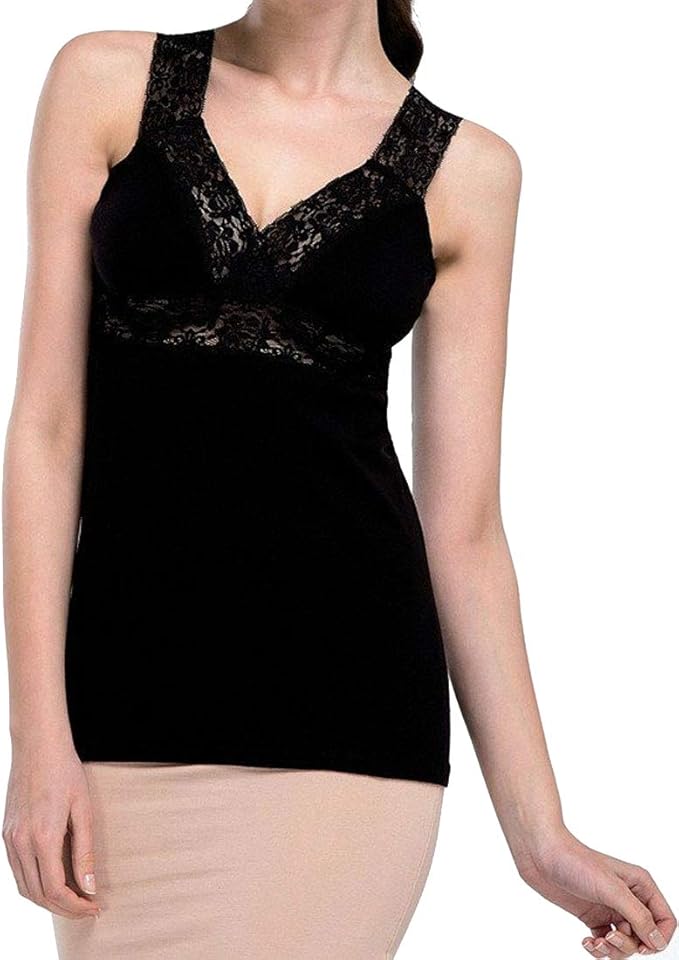 Damen Unterhemd BH 2er Pack - Bügelfrei Aus 100% Baumwolle