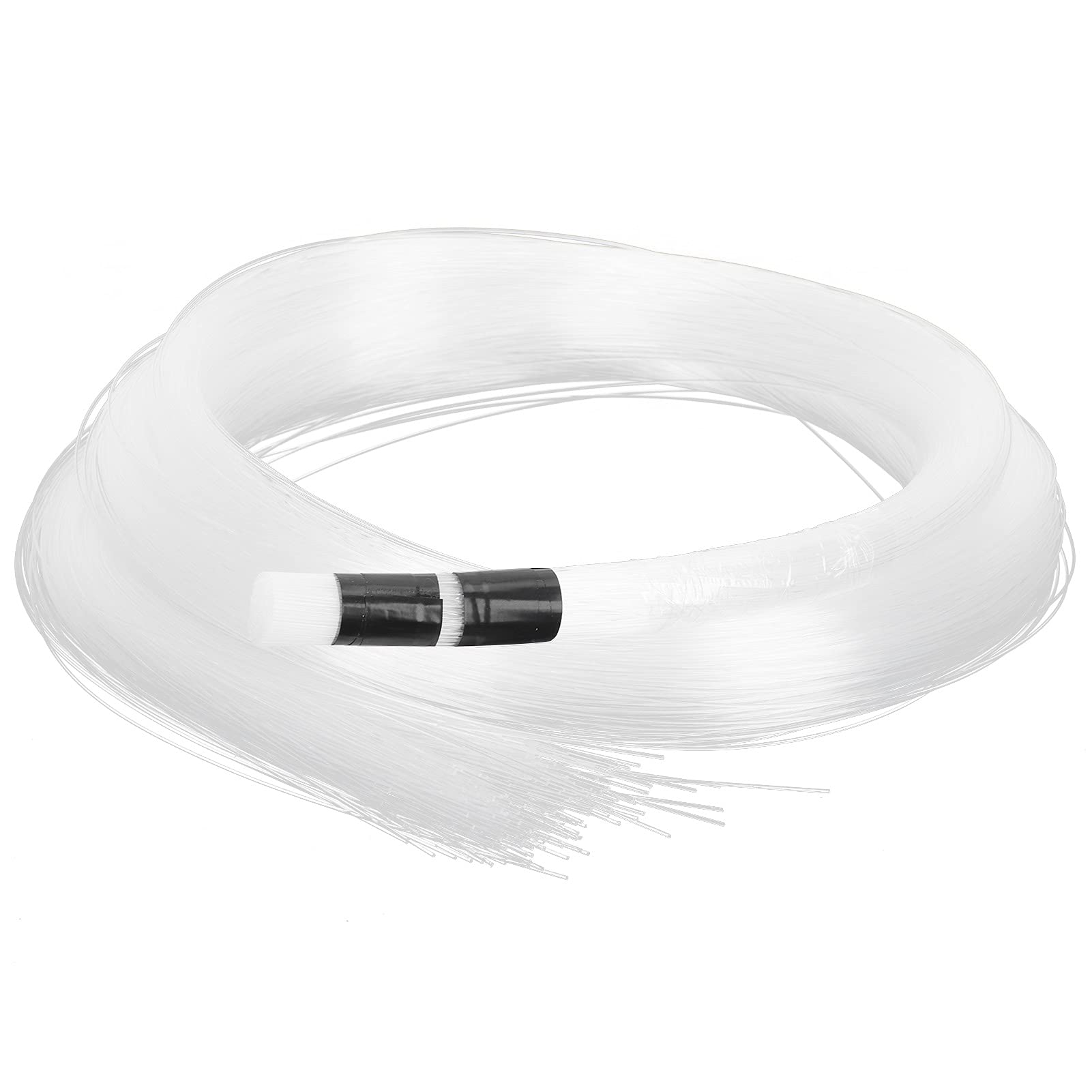 Garosa 2m 300PCS Fiber Optic Light Cable, PMMA Plastic End Glow, 0.75mm Diameter, for Star Ceiling Light Party Nightlight