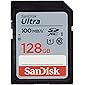 SanDisk 128GB Ultra SDXC UHS-I Memory Card - 100MB/s, C10, U1, Full HD, SD Card - SDSDUNR-128G-GN6IN