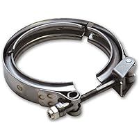 thumbnail interactive-video image 1 of Vibrant 1491C Stainless Steel V-Band Clamp - 2-3/4" ID, Quick Release For Exhaust Or Charge Pipes 1 of 10