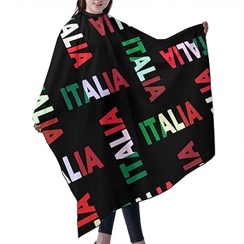 Amazon Com Italia Flag Italy Italian Hair Salon Capes Polyester