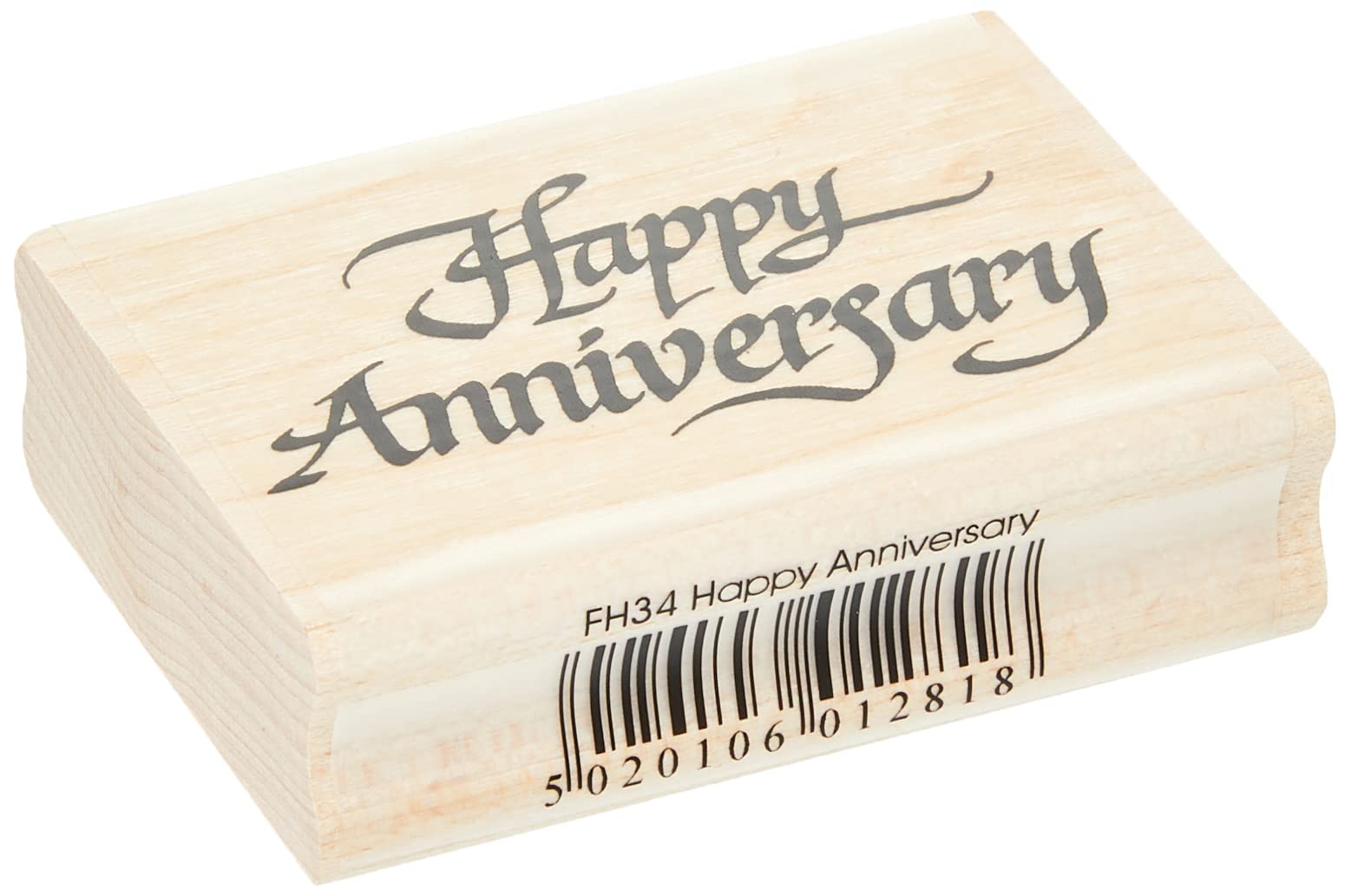 Art Stamp FH34 Happy Anniversary Celebration Stamp, Black