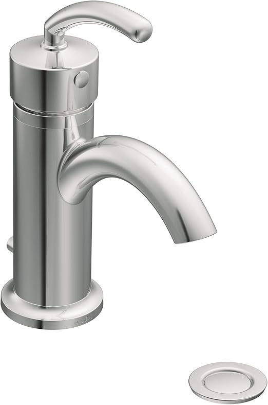 Moen S6500 Icon Collection Single Handle Bathroom Vessel Sink