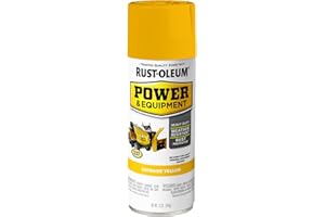 Rust-Oleum Power & Equipment Enamel Spray Paint, 12 oz, Gloss Outdoor Yellow