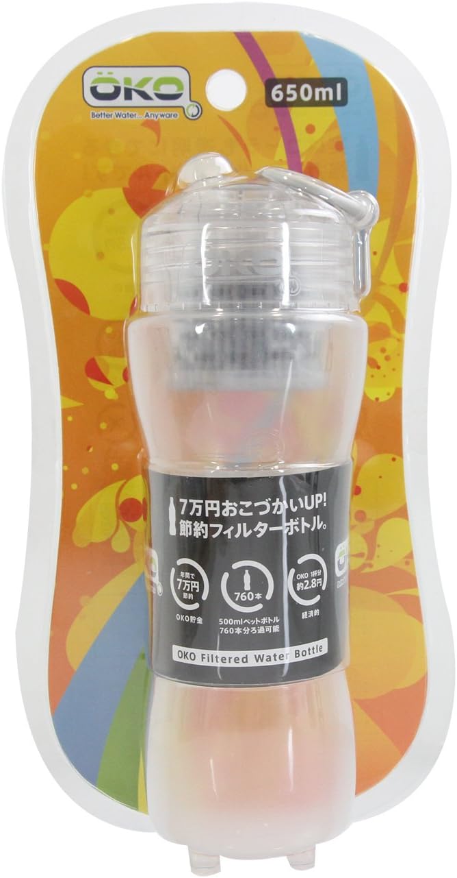 Amazon Co Jp Oko オコ Filtration Water Bottle 650ml ろ過機能付きボトル Air スポーツ アウトドア Amazon Co Jp Oko オコ Filtration Water Bottle 650ml ろ過機能付きボトル Air スポーツ アウトドア