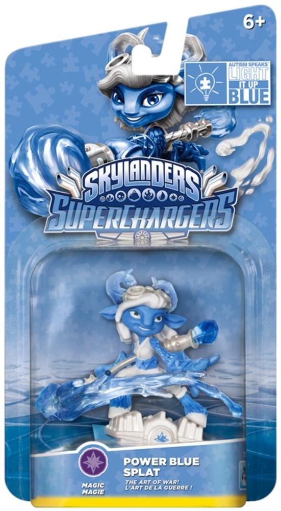 Skylanders SuperChargers Skylander - Splat Blue (PS4/Xbox One/Xbox 360/PS3/Nintendo Wii/Nintendo Wii U/Nintendo 3DS)