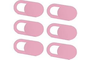 SIREG Webcam Cover Slide Ultra Thin - Cute Pink Web Camera Cover fits Laptop,Tablet,MacBook Pro,Mac Mini, Computer, Smartphon