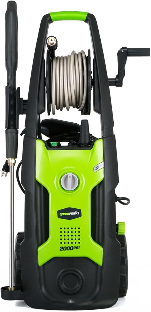 Greenworks 2000 PSI 13 Amp 1.2 GPM Pressure Washer with