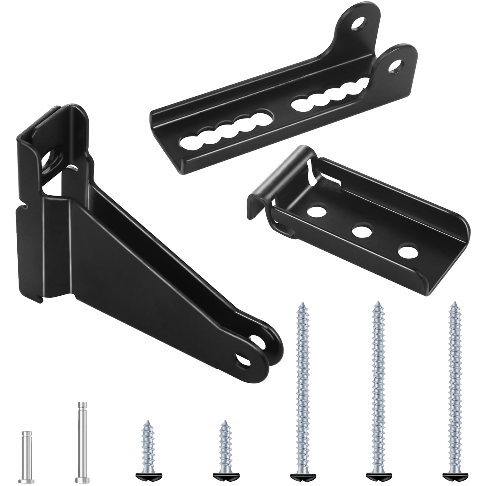 Photo 1 of *MISSING PARTS - See Clerk Notes*
Reinforced Storm Door Closer Bracket, Screen Door Closer Replacement Part, Compatible with Andersen, Emco, Larson,Pella,40201 Door Repair Kit, for Wind Protection and Protecting Doors (Black)