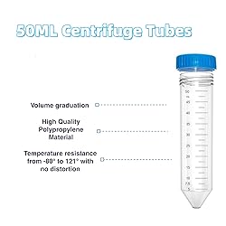 QOAEZK 50ml Conical Centrifuge Tubes, Concial