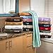 Superior Egyptian Cotton Pile Face Towel/Washcloth Set of 6, Ultra Soft Luxury Towels, Thick Plush Essentials, Absorbent Heavyweight, Guest Bath, Hotel, Spa, Home Bathroom, Shower Basics, Toast