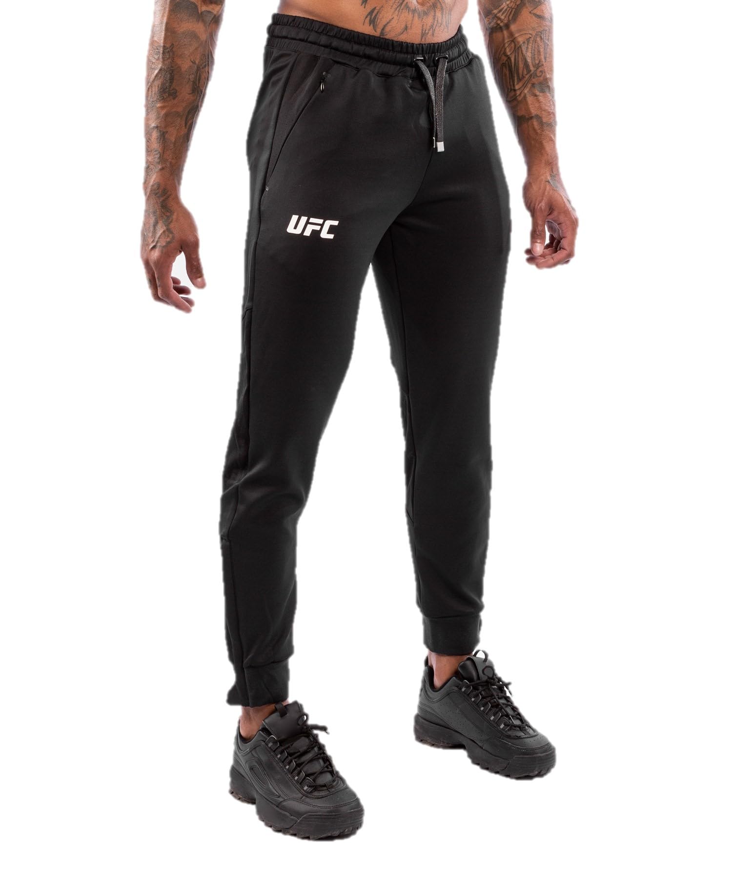 Venum Men's UFC Authentic Fight Night Walkout Pant Sweatpants, Black, X-Large