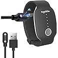 Lamshaw Compatible with EmeTerm Explore Charger, Magnetic USB Charging Cable Replacement Charger Cable Compatible with Fashion Anti-Nausea Wristband (Black)