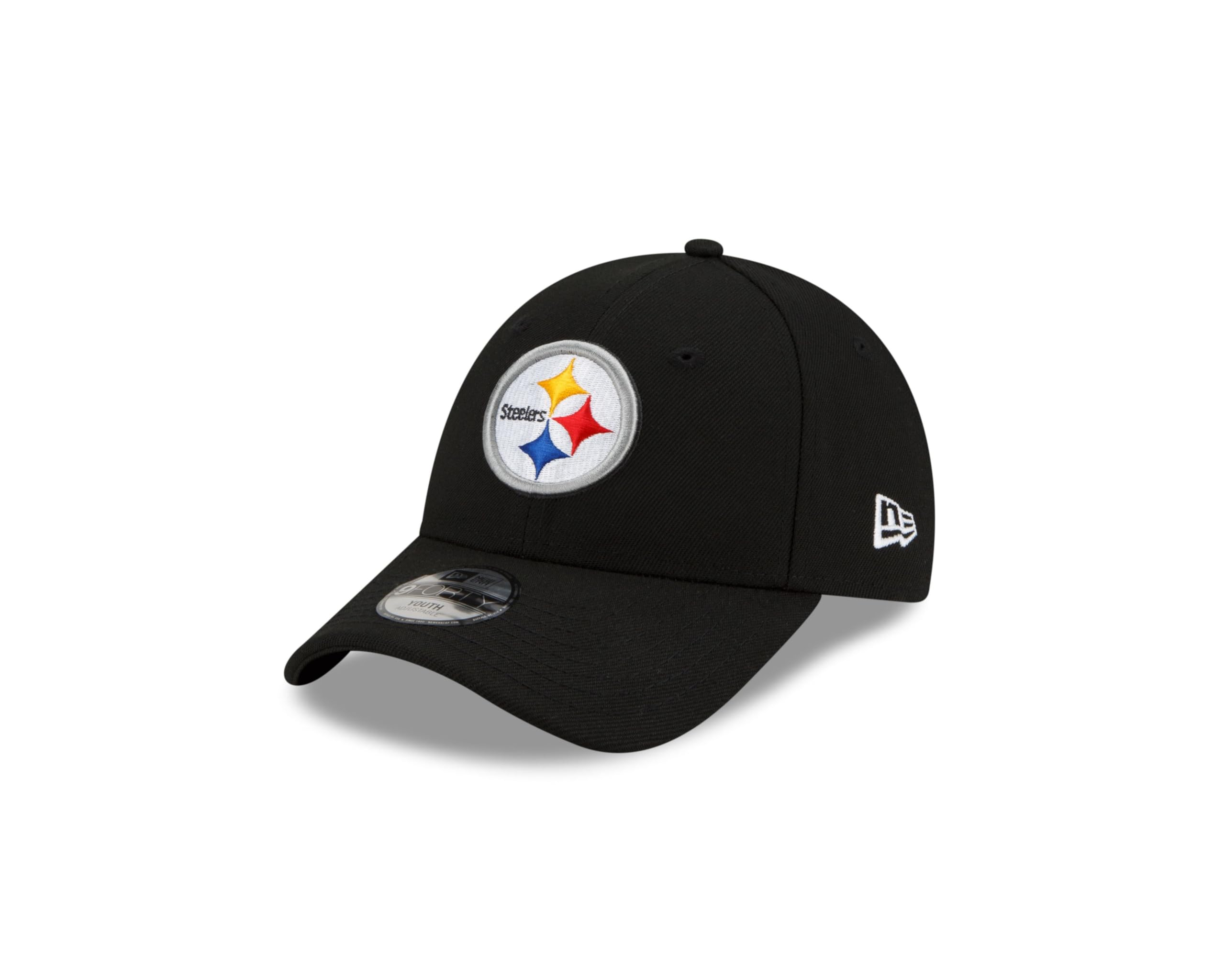 New Era Pittsburgh Steelers NFL The League Black 9Forty Adjustable Cap for Kids