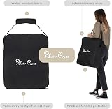 Silver Cross Clic Stroller Bag Pram Organizer Travel Bag Black view 3