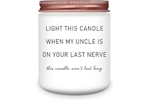 Homsolver Aunt Gifts, Mothers Day Birthday Christmas Anniversary Wedding Gifts for Aunt from Niece Nephew, Best Aunt Ever Lavender Scented Candles Gift Idea