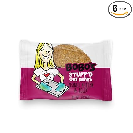 Bobo S Oat Stuff D Bites Peanut Butter Jelly 1 3 Oz Bites 30