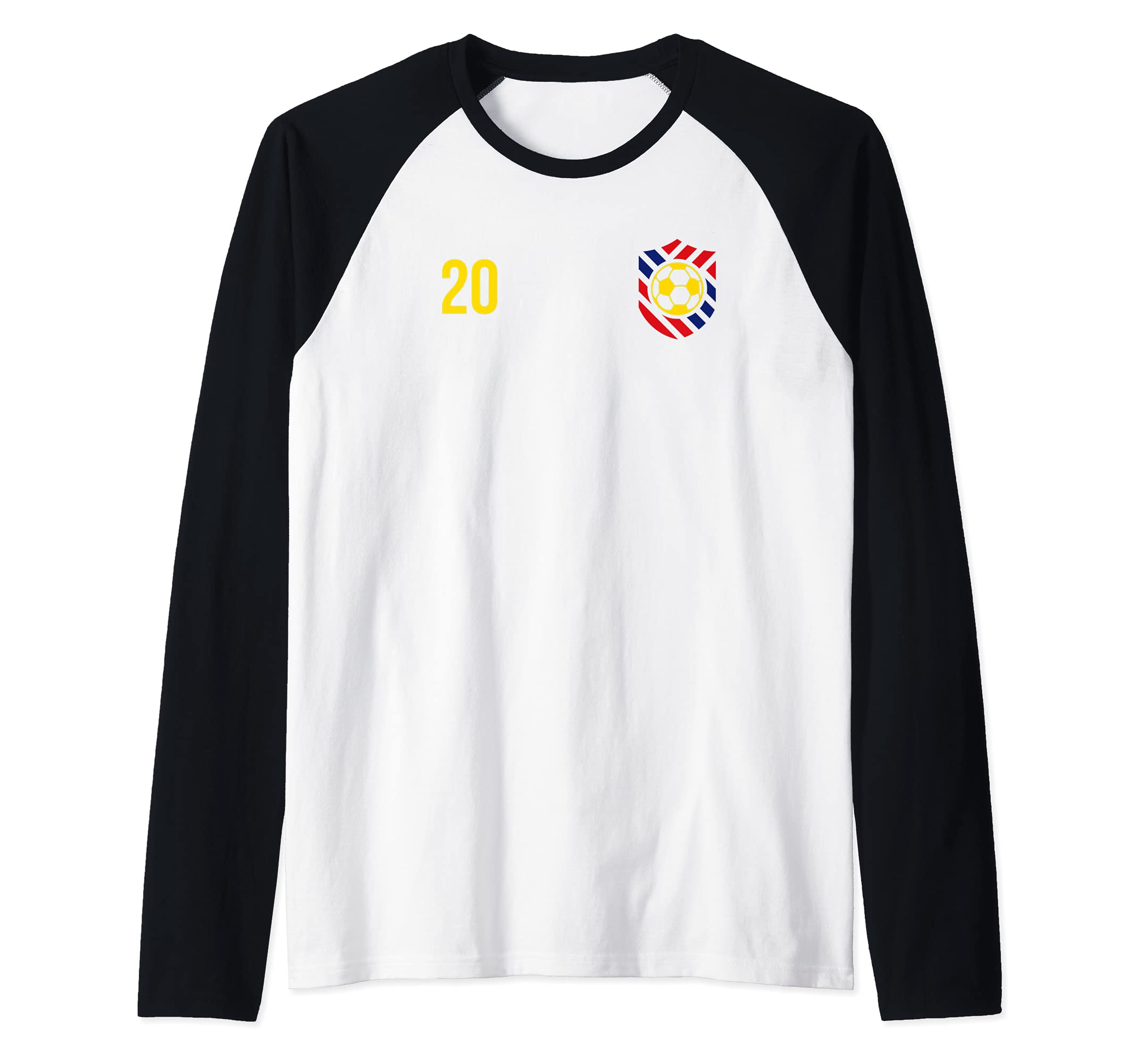 Flag Venezuela Raglan Baseball Tee