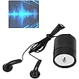 Through Wall Microphone,Ear Amplifier High Strength Voice Listen Detector Amplifier Wall Listening Device Audio Listening Amplifier Through Wall/Door Voice Tool for Pipe Water Oil
