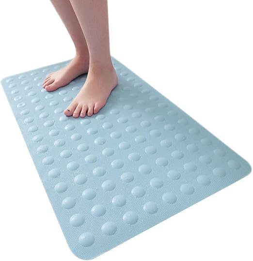 YWYW Non Slip Rubber Bathtub Mats, Soft Washable Suction Cup Bath Mats