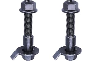 KFVF 2 Pack Camber Cam Bolt Kit K90477 for Toyota Avalon 95-22/Camry 83-22/Highlander/RAV4/Sienna/Venza, Front/Rear Alignment Camber Kit for Lexus ES250/ES300h/ES350/RX350/RX450h, for Scion IM