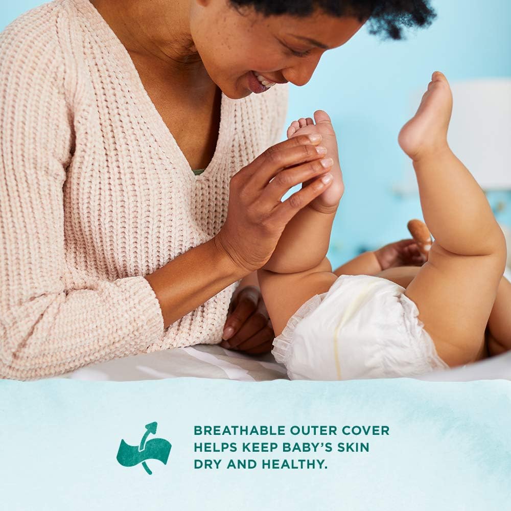  Brand - Mama Bear Gentle Touch Diapers, Hypoallergenic, Newborn, 30 Count: Health & Personal Care
