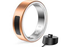MUNBYN Smart Ring for Women and Men, Fitness Tracker with Sleep Tracking, Heart Rate, Blood Oxygen, Health Reports, Step Counter, 5ATM Waterproof, Compatible with iOS &amp; Android, Rose Gold 84.1 out of 5 stars 481 offer from $69.99