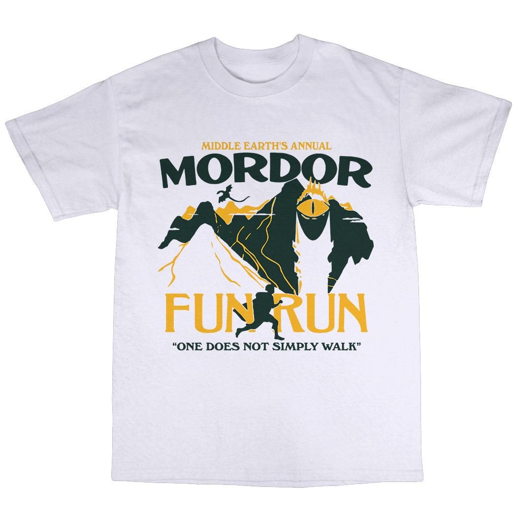 mordor fun run tee