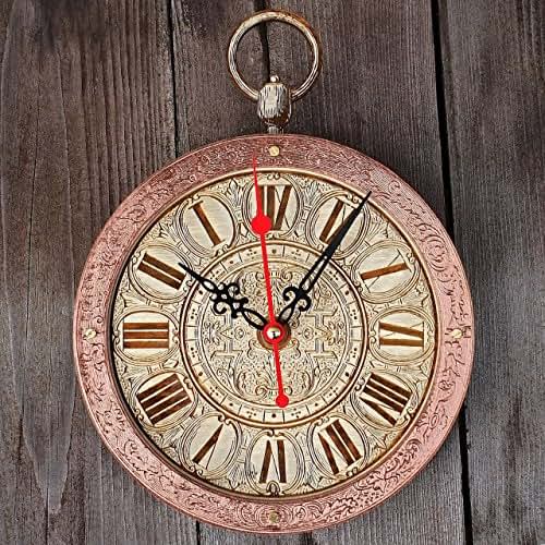 White Rabbit (Alice in Wonderland) HANDCRAFTED Backwards Wall Clock