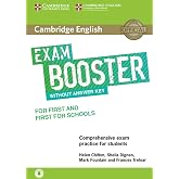 Cambridge English Exam Booster for First and First for Schools without Answer Key with Audio: Comprehensive Exam Practice for Students