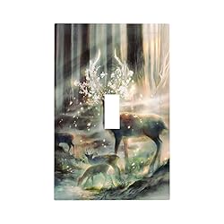Tewujay Decorative Light Switch Covers 1 Toggle