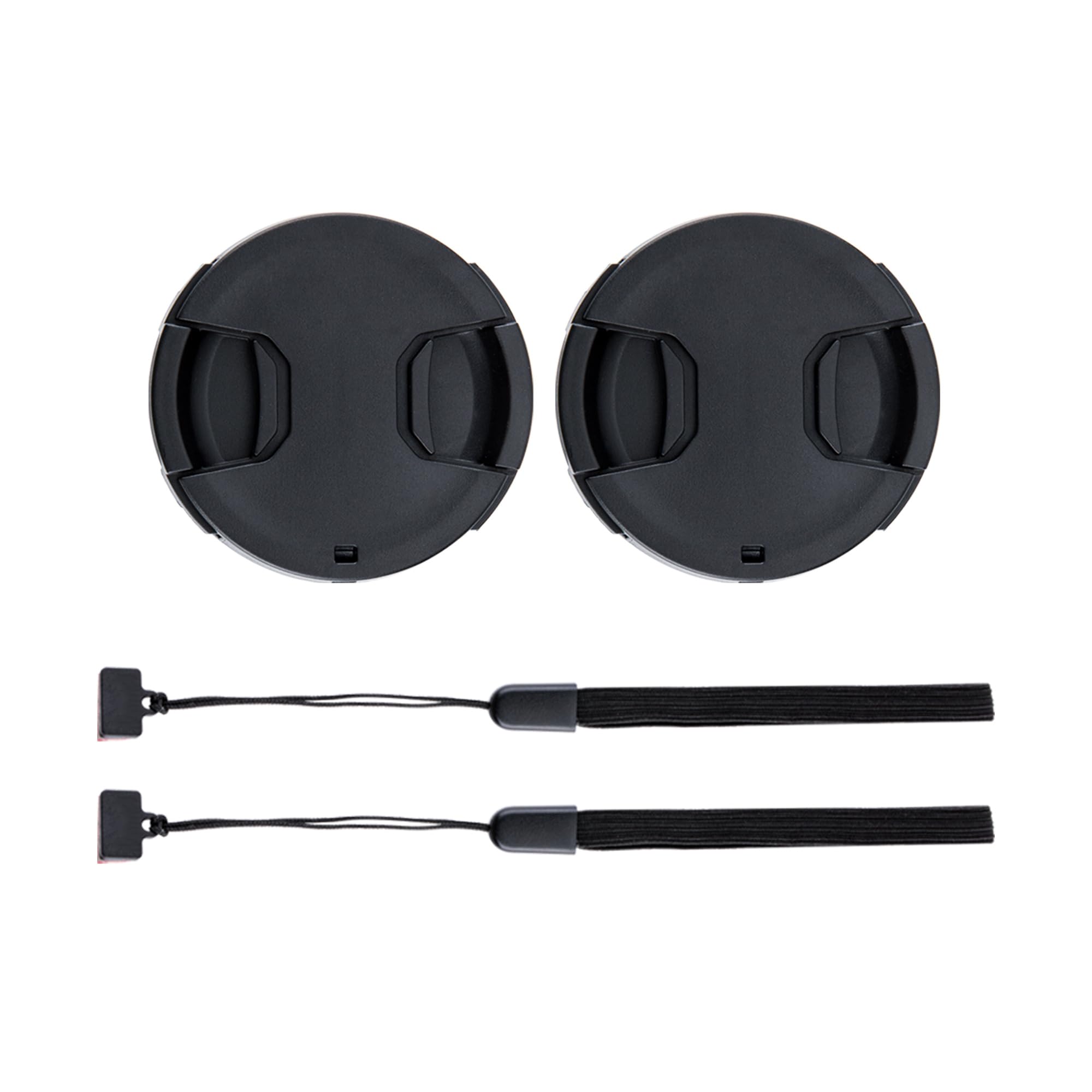 2-Pack 67mm Front Lens Cap Cover with Deluxe Cap Keeper for Canon EOS R RP R6 R6II with RF 24-105mm f4-7.1 Kit Lens for Canon 90D 80D 70D 77D with EF-S 18-135mm Kit Lens & More 67mm Threaded Lenses