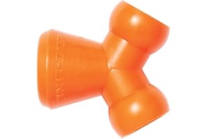Loc-Line - 49428 Coolant Hose Component, Acetal Copolymer, Wye Connector, 1/4" Hose ID (Pack of 20)